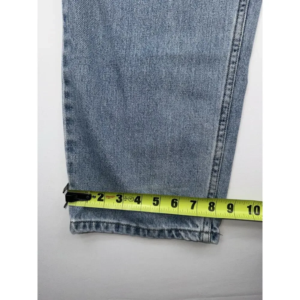 Levis 560 Comfort Fit Medium Wash Denim Blue Jeans Men's 35x34